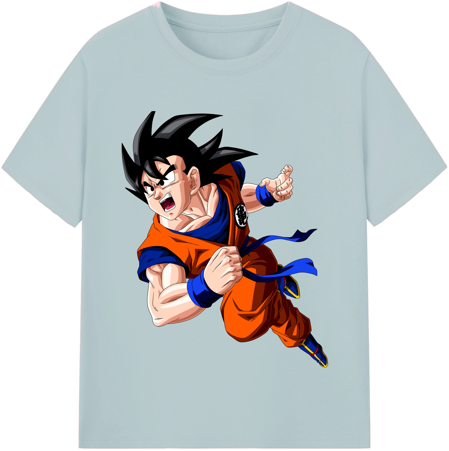 （画像用） ドラゴンボール 孫悟空（そん ごくう）Son Goku カカロット DRAGON BALL Kakarotto 綿100％半袖Tシャツ（フロントプリント）